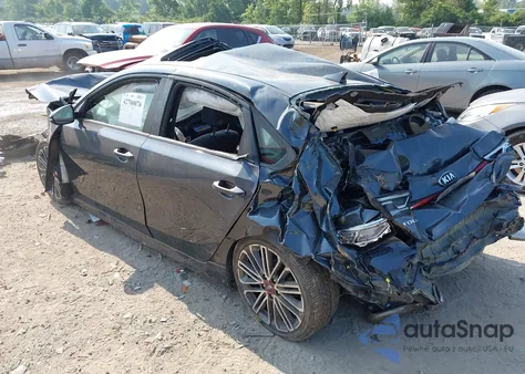 2020 Kia Forte Gt из США, поврежденный, VIN 3KPF44AC0LE156730